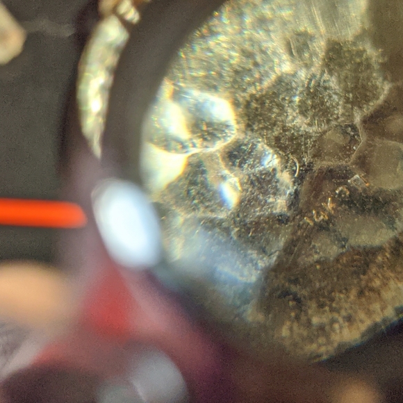 14KT Yellow Gold Disc Earrings & Pendant - Picture 5 of 5